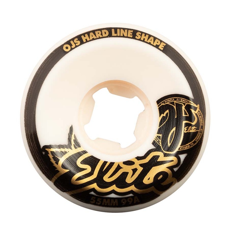 55mm Elite Hardline 99a OJ Skateboard Wheels No Color 55mm