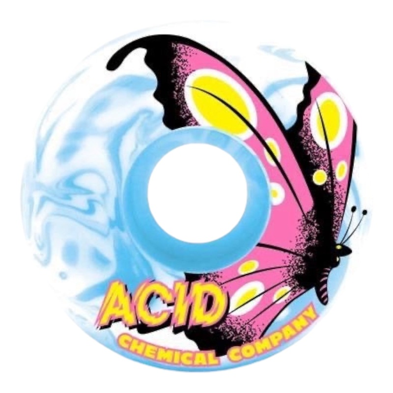 ACID CHEMICAL CO BUTTERFLY “LITTLE BEAUTIES” WHEELS 53MM 101A 53mm