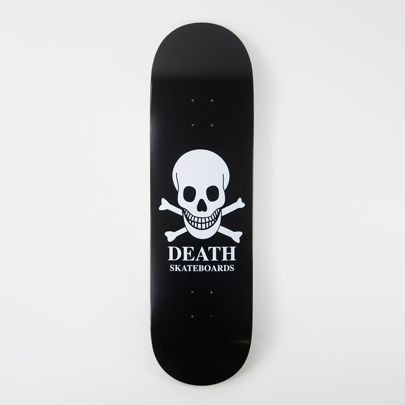 Death OG Skull Deck Black – 9″ 9″