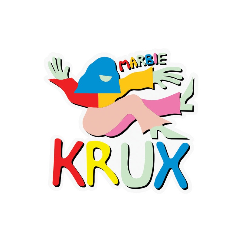 Marbie 3in Krux Stickers (25 Pack) Multi 3 in