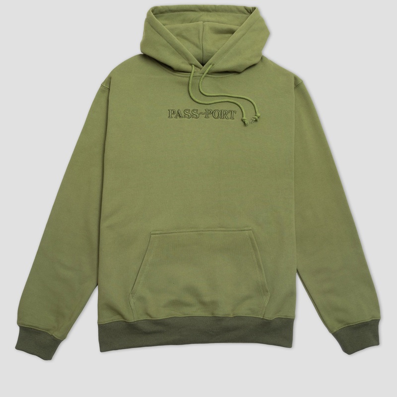 PassPort Official Contrast Organic Hood Olive Small