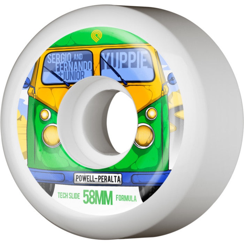 POWELL YUPPIE SLIDE FORMULA 58MM 104A (Set of 4)