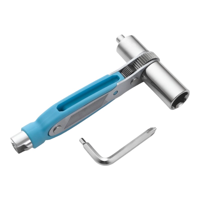Prime8 Premium Skate Tools #1 Ratchet Sky Blue Multi-Purpose Skate Tool OS