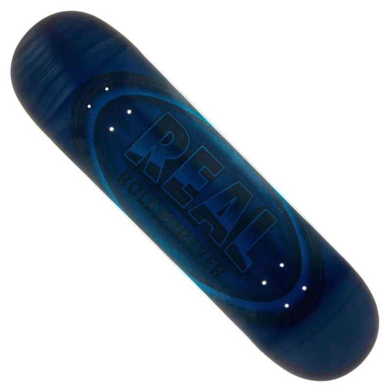 Real DBX Blue Foil Oval Deck Blue 8.5 x 31.85 WB:14.25