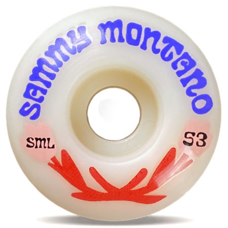 sml. Sammy Montano The Love Series OG Wide 99a Wheels White 53mm