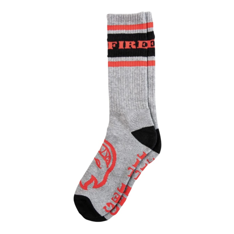 SPITFIRE CLASSIC 87′ SOCKS HEATHER GREY/RED/BLACK OS