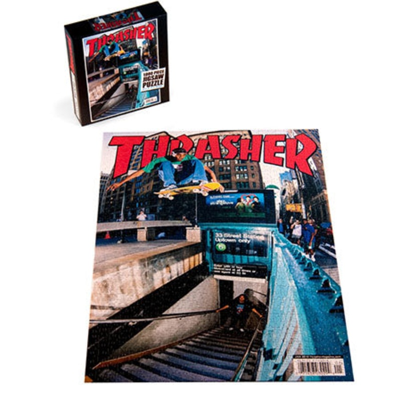 Thrasher Magazine Tyshawn Jones Puzzle Multi 27.5 x 19.5