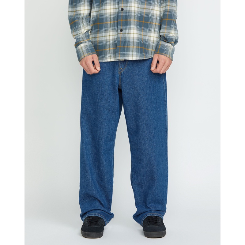 Volcom Men’s Billow Jeans – Bold Blue 28 Bold Blue