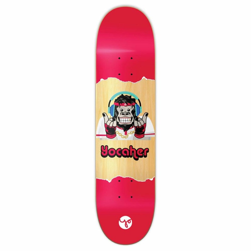 Yocaher Graphic Skateboard Deck – Chimp Series – Hear No Evil 7.5″