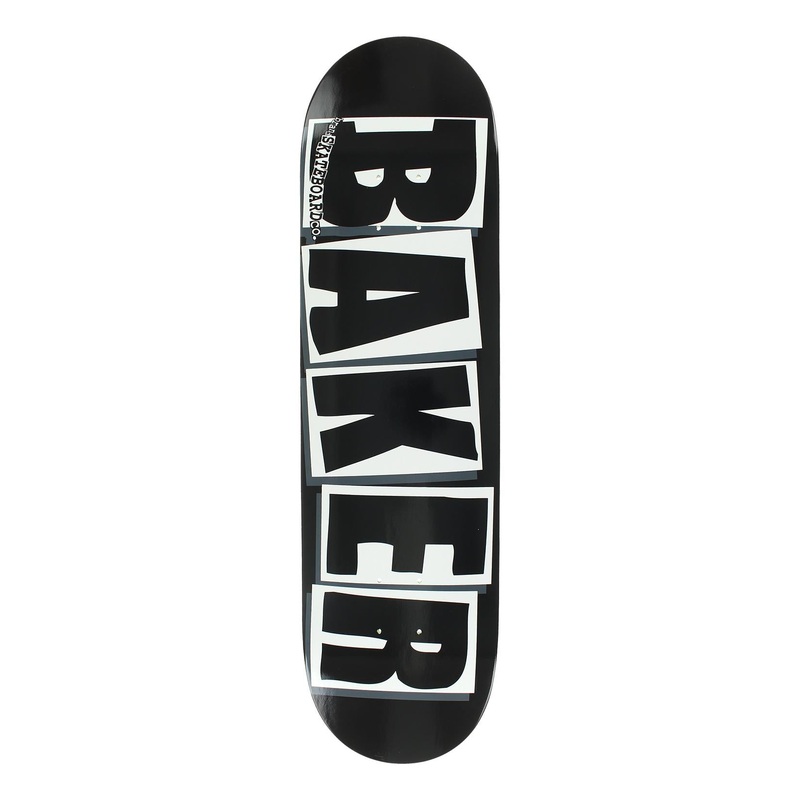 Baker Brand Logo Black/White 8.25″ Deck