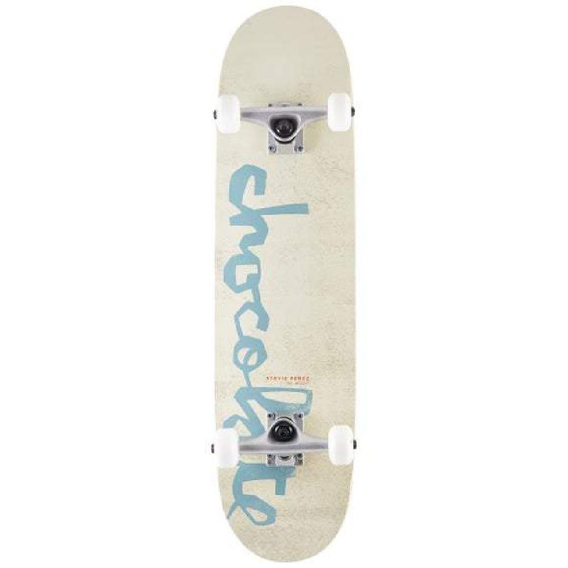 Chocolate Perez in White OG Chunk 7.75″ Skateboard Complete