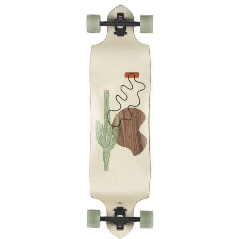 Globe Geminon Micro-Drop Walnut Cacti Longboard Complete 37″ 37″