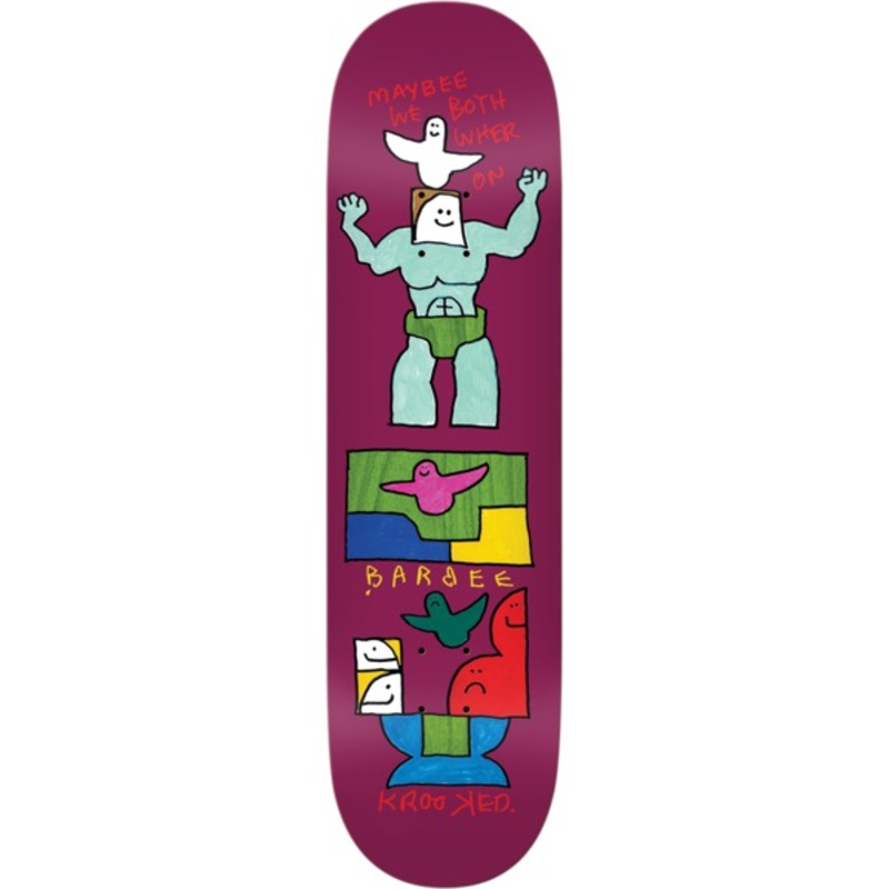 Krooked Barbee We 8.75″ Skateboard Deck