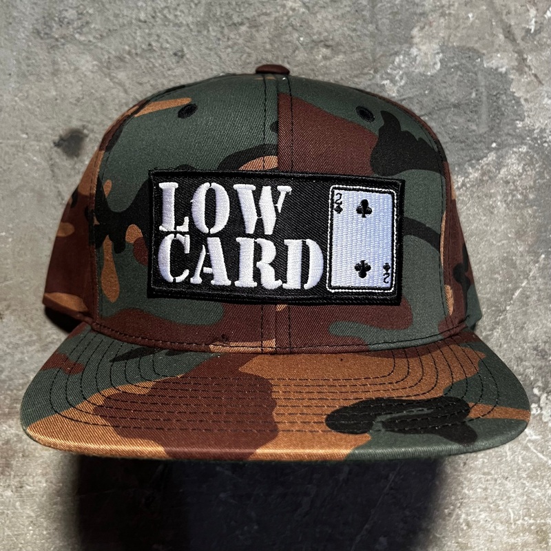 Lowcard – OG Logo Snapback Hat – Camo