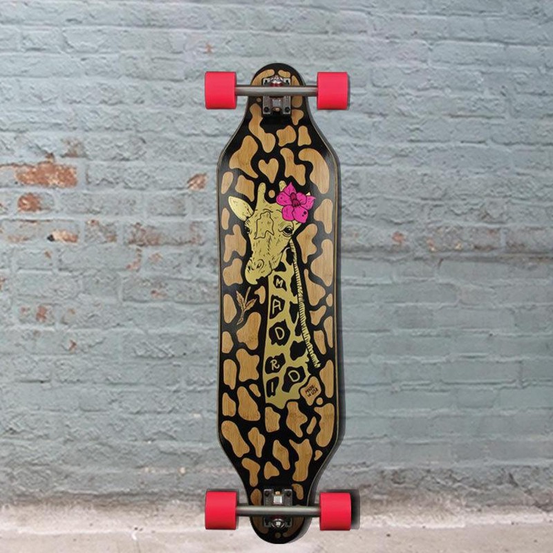 Madrid Longneck Giraffe Bamboo 37″ Longboard