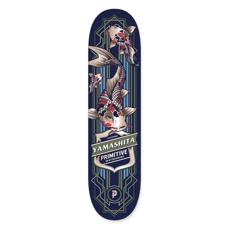 PRIMITIVE YAMASHITA KOI PRO ANIMAL DECK 8.25