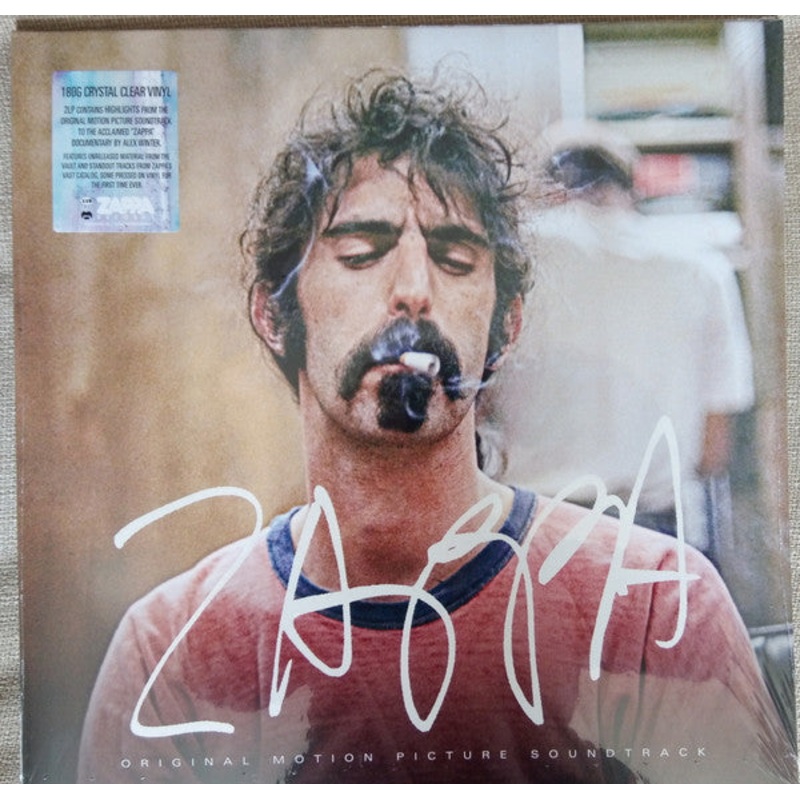 Soundtrack – Frank Zappa  Zappa OST 2xLP Clear Color Vinyl LP Record