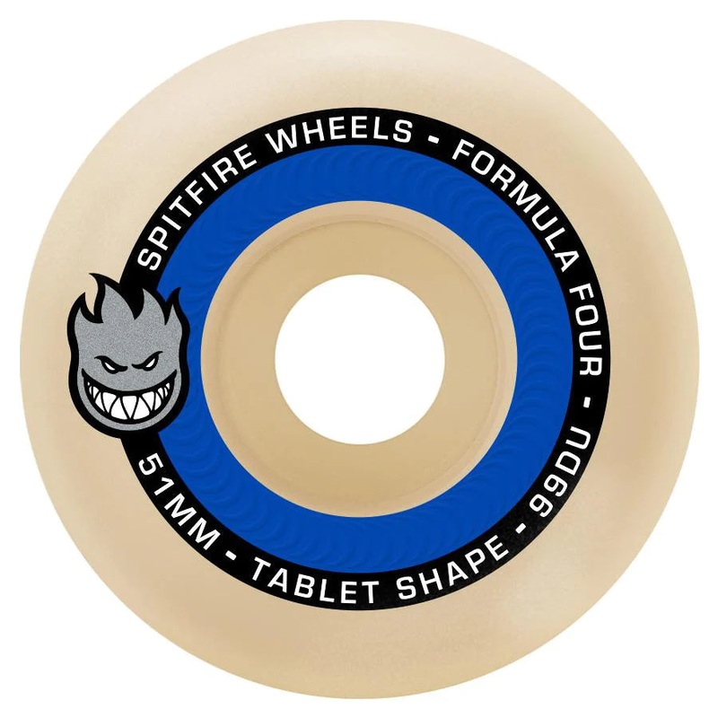 Spitfire F4 Tablets Wheels Natural 99D 53mm 53mm