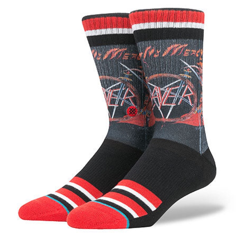 Stance Slayer Crew Socks Black Large
