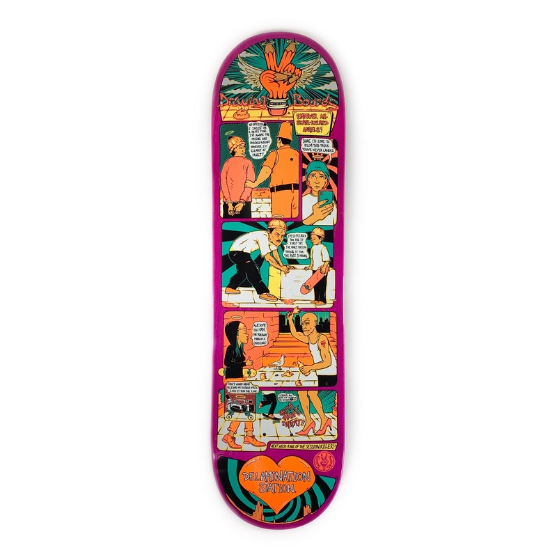 The Drawing Boards Deck – 8.25″ – Empower your Skate-Related Angels Deck