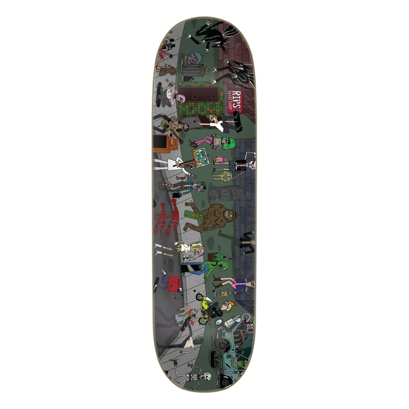 9.0in Kimbel Shred Party Deux Creature Skateboard Deck No Color 9in x 33in