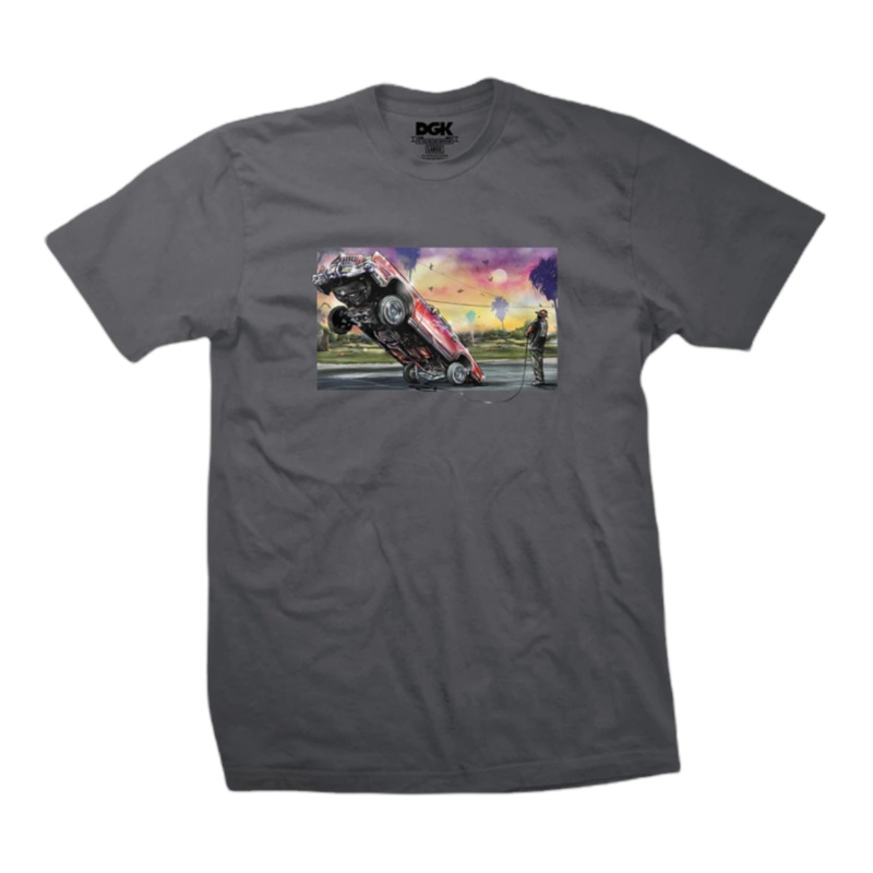 DGK Hopper T-Shirt Charcoal S