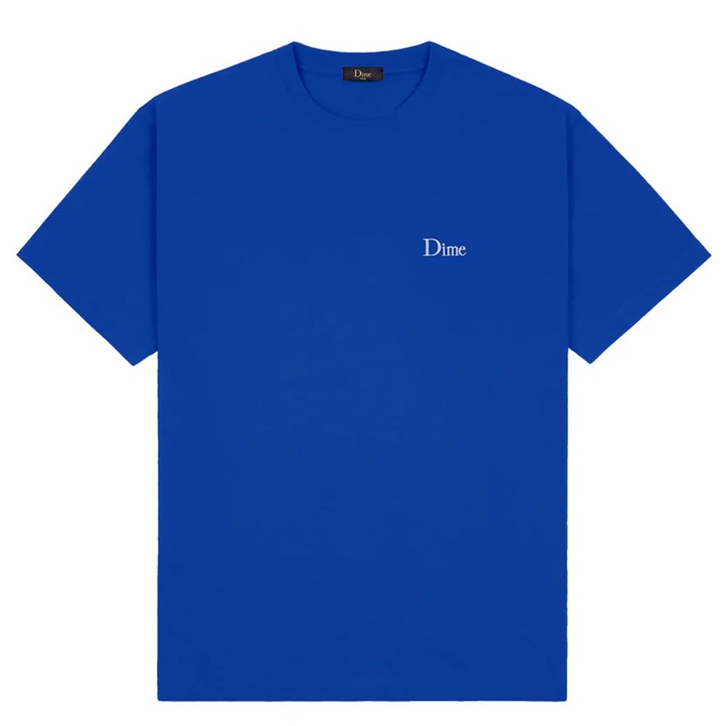 Dime Classic Small Logo Navy Blue T Shirt Navy/ Blue Small