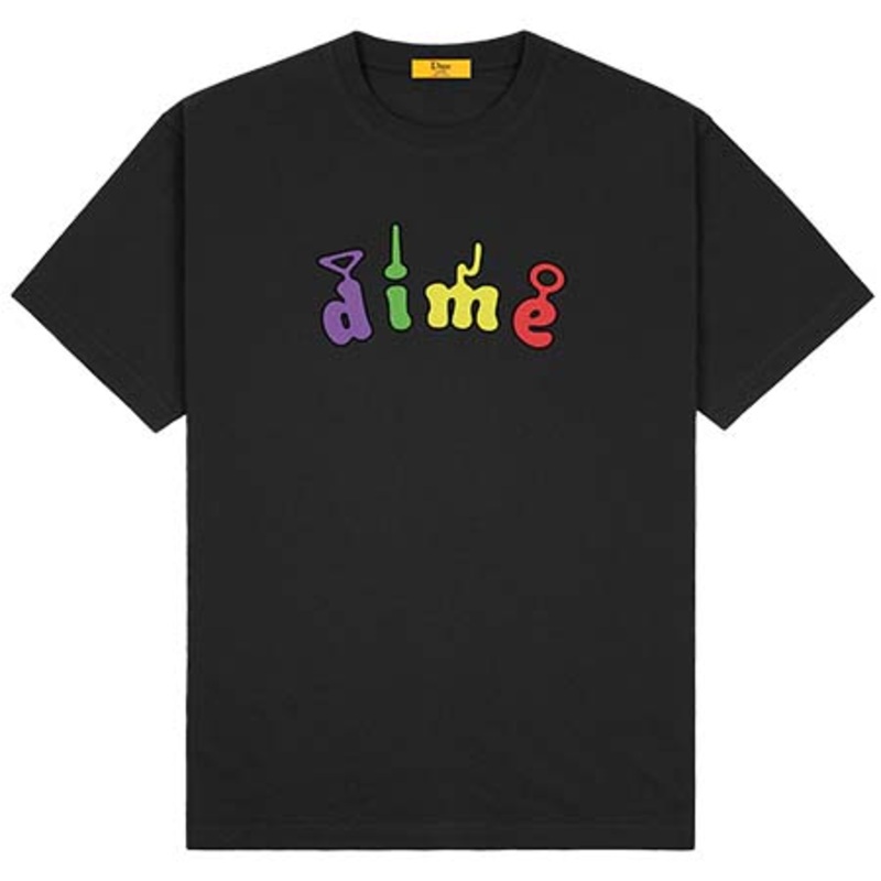Dime Tubs T Shirt Black Extra Large