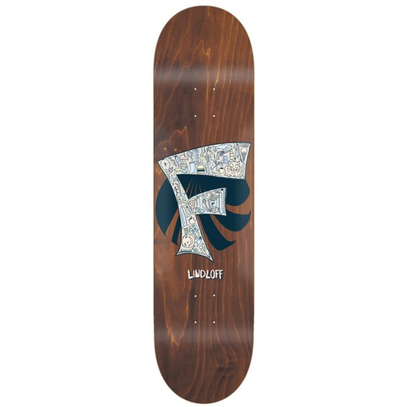 Foundation Lindloff F Stuff 8.50″ Skateboard Deck 8.50″