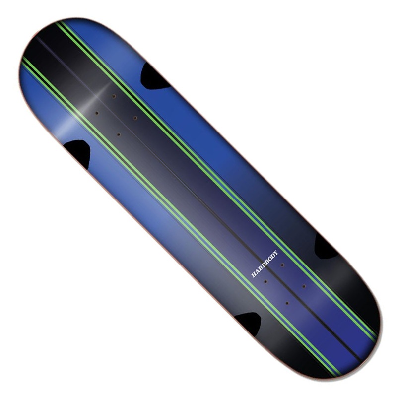 Hardbody Chevron Deck Blue Foil 8.125 x 31.3 WB:13.95