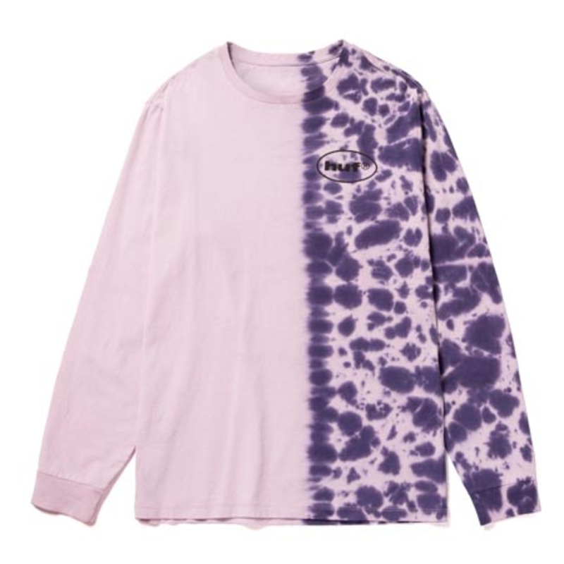 HUF Ellis Long Sleeve T Shirt Violet Large