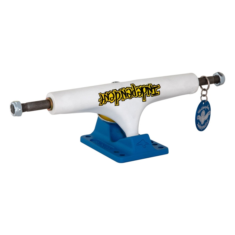 Independent Stage 4 Pro Mark Gonzales Flat White Blue Standard Trucks 146 (8.375″)