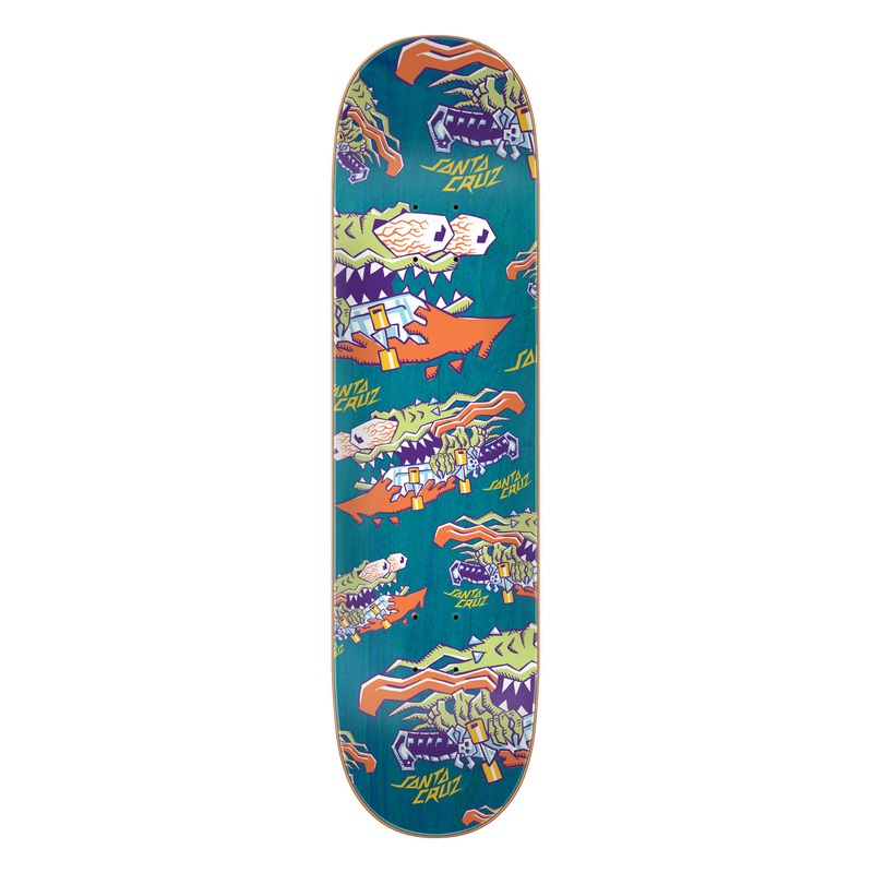 Meek Scratched Slasher 7 Ply Birch Skateboard Deck 8.00in x 31.60in Santa Cruz