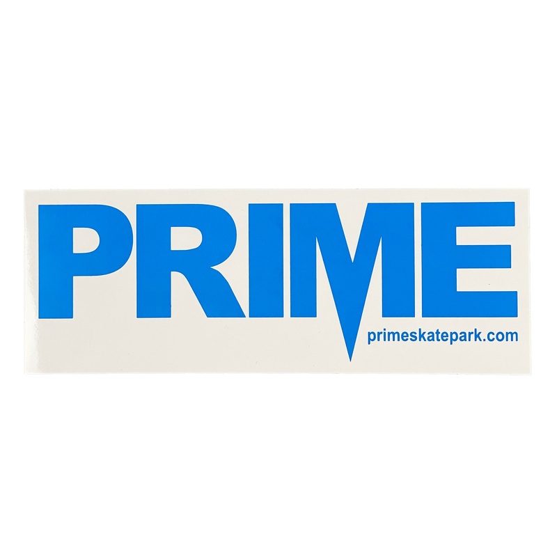 Prime Delux OG SP Sticker XXL – Blue / White