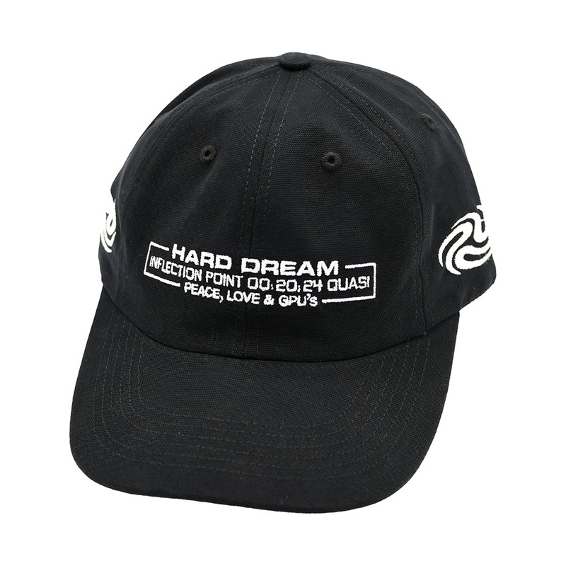 Quasi Hard Dream Snap-Back Hat Black One Size Fits All