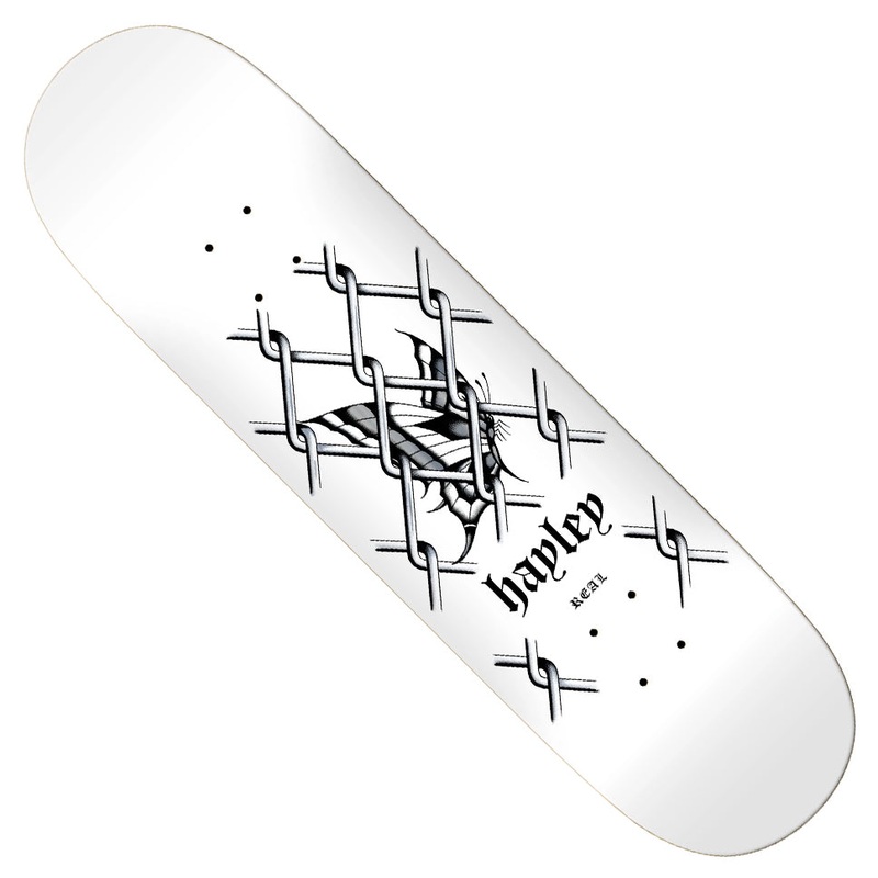 Real Hayley Wilson Outsider Deck White 8.06 x 31.5 WB:14