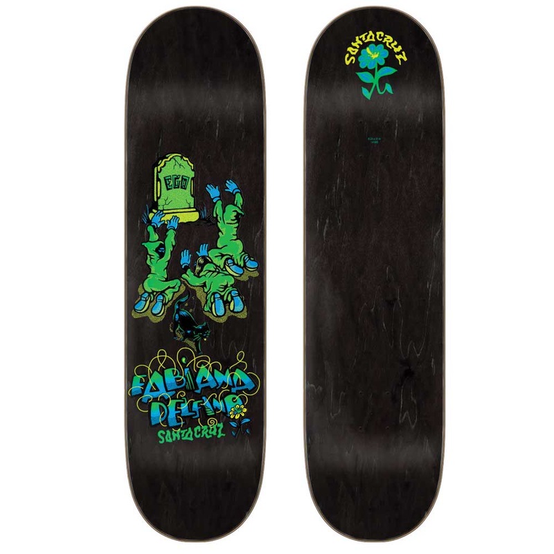 Santa Cruz Delfino Ego Pro Skateboard Deck 8.25″ Deck Only 8.25