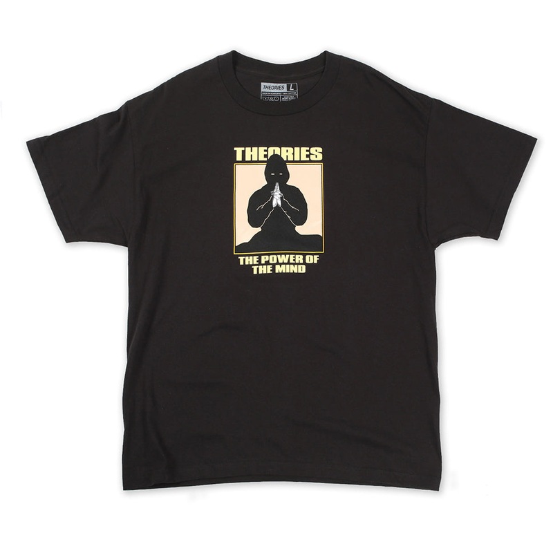 Theories Power of The Mind T Shirt Black Small