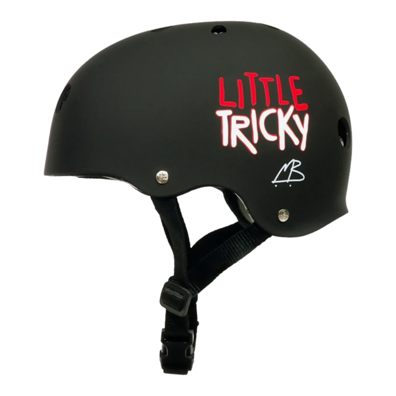 TRIPLE 8 LITTLE TRICKY EDITION KIDS HELMET BLACK RUBBER JR