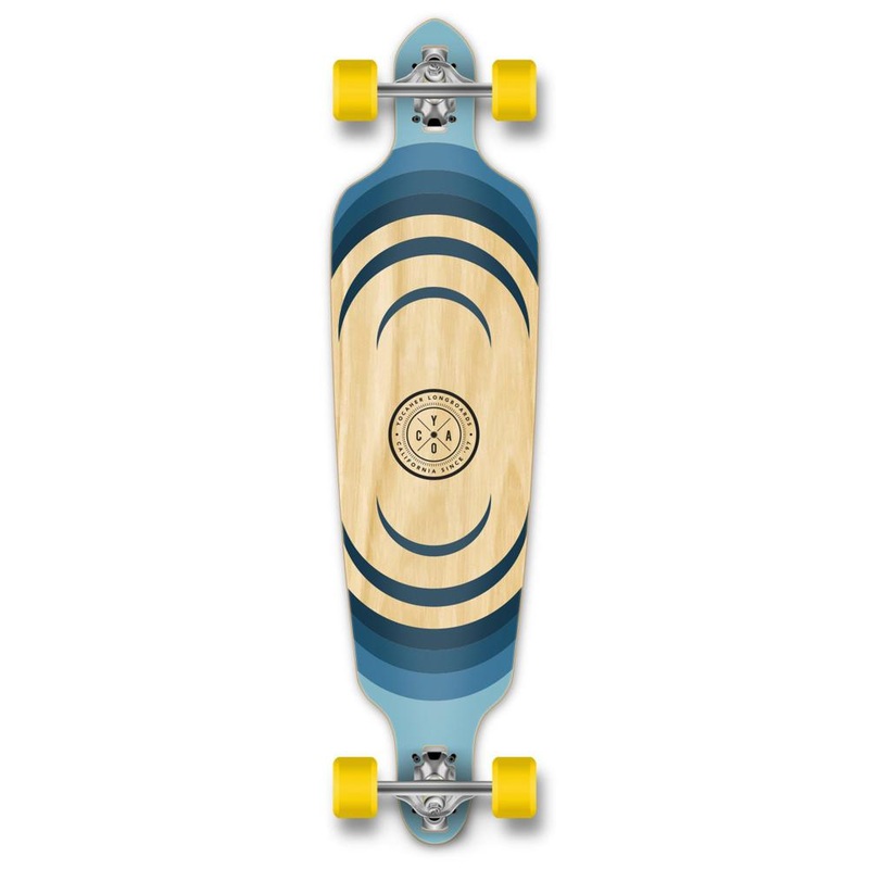 Yocaher Ripple 41″ Drop Through Longboard Complete – Earth Series Complete