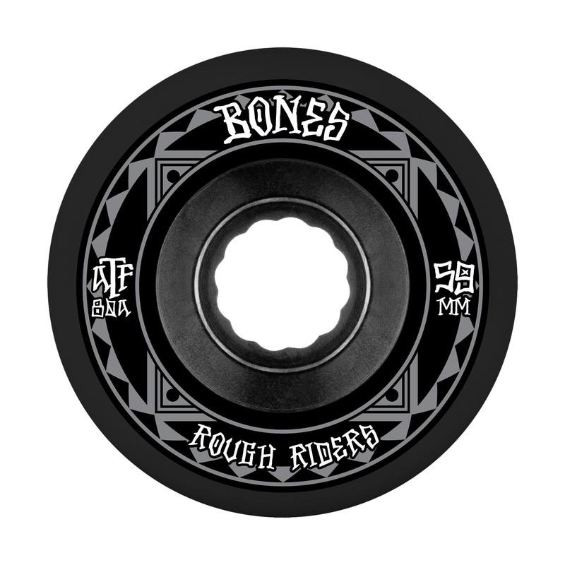 Bones ATF Rough Rider Wheels Runners 59mm 80a Black