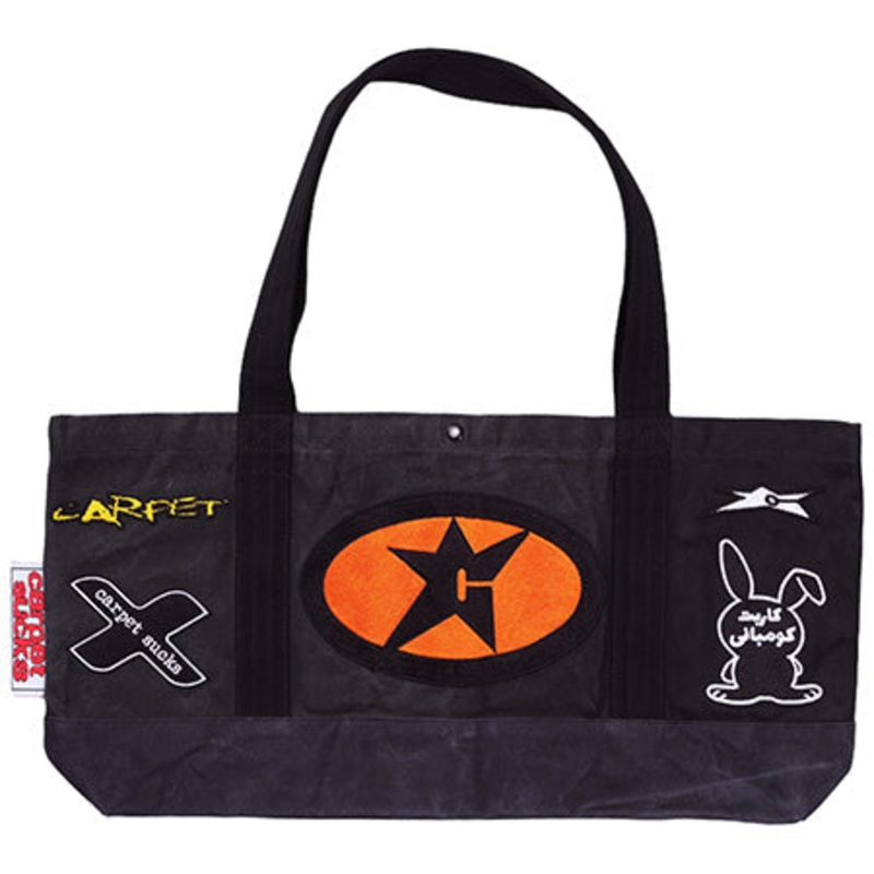 Carpet Company Race Tote Bag Black One size fits all