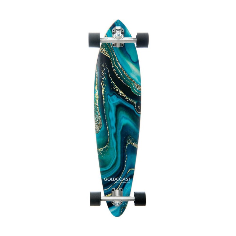 GoldCoast Geode 37″ Pintail Longboard Complete