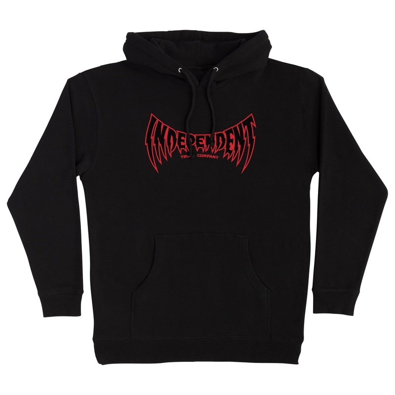 Independent Voltage Span Pullover Hoodie Medium Black