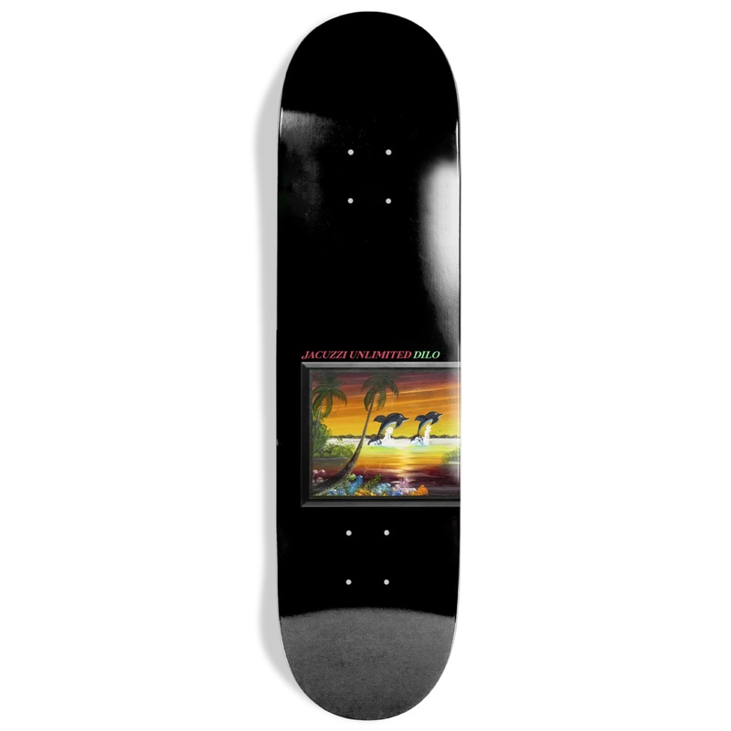 Jacuzzi John Dilo Flipper 8.25″ Skateboard Deck 8.25″ WB 14.25″
