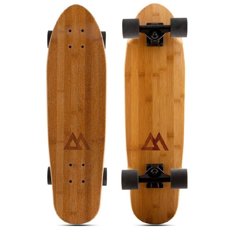 Magneto 27″ Mini Cruiser Longboard Skateboard Complete
