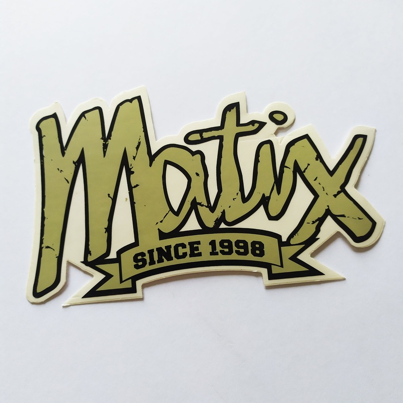 Matix Clothing Skateboard Sticker