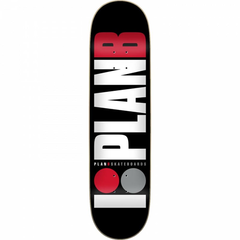 Plan B Team Red 8.0″ Skateboard Deck Deck