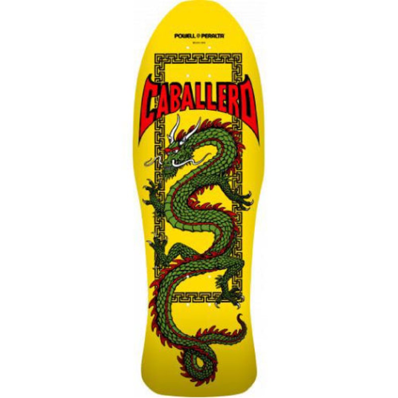 Powell Peralta Steve Caballero Chinese Dragon Reissue Skateboard Deck 10″ 10.0″