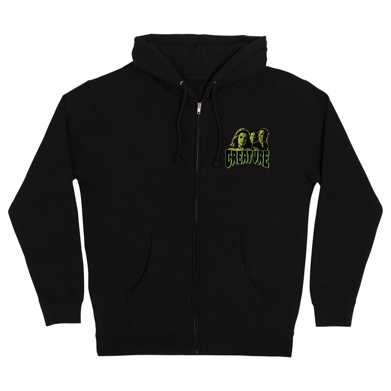 Prequel Mens Creature Zip Hoodie Black S